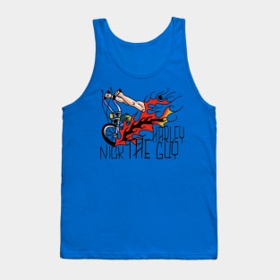 Nick The Harley Guy Flames Logo Tank Top